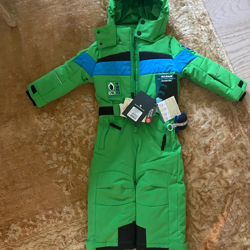 Poivre Blanc snowsuit- size 2 NWT